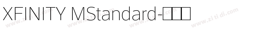 XFINITY MStandard字体转换